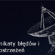 Komunikaty błędów i ostrzeżeń